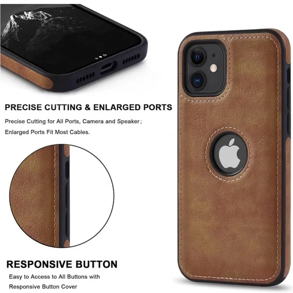 iPhone 11 Case Luxury Leather - Picture 6 of 8